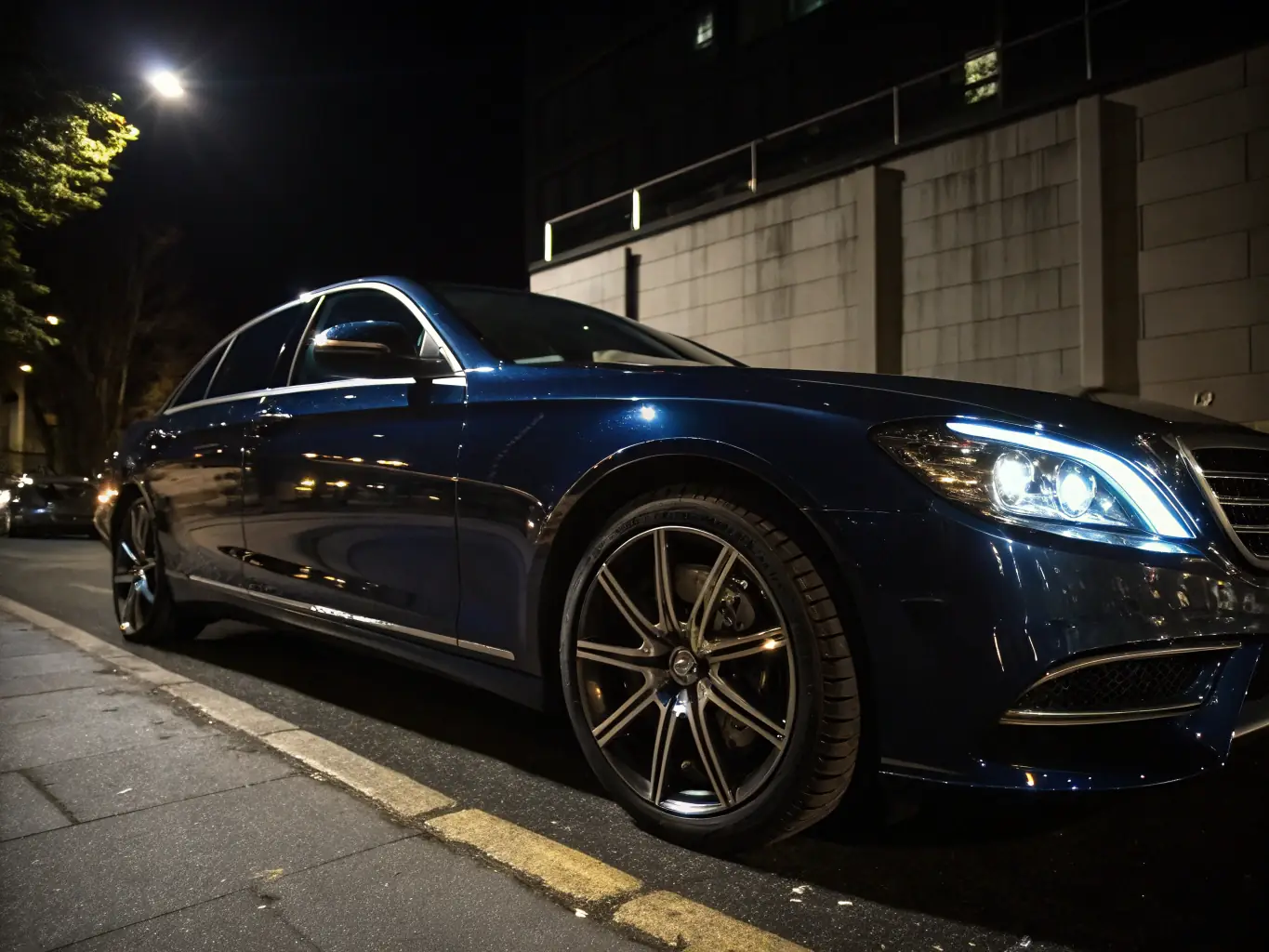 A beautifully detailed car showcasing a glossy exterior and pristine interior, representing the Complete Auto Detailing service offered by Hand Touch Quality Detailing.